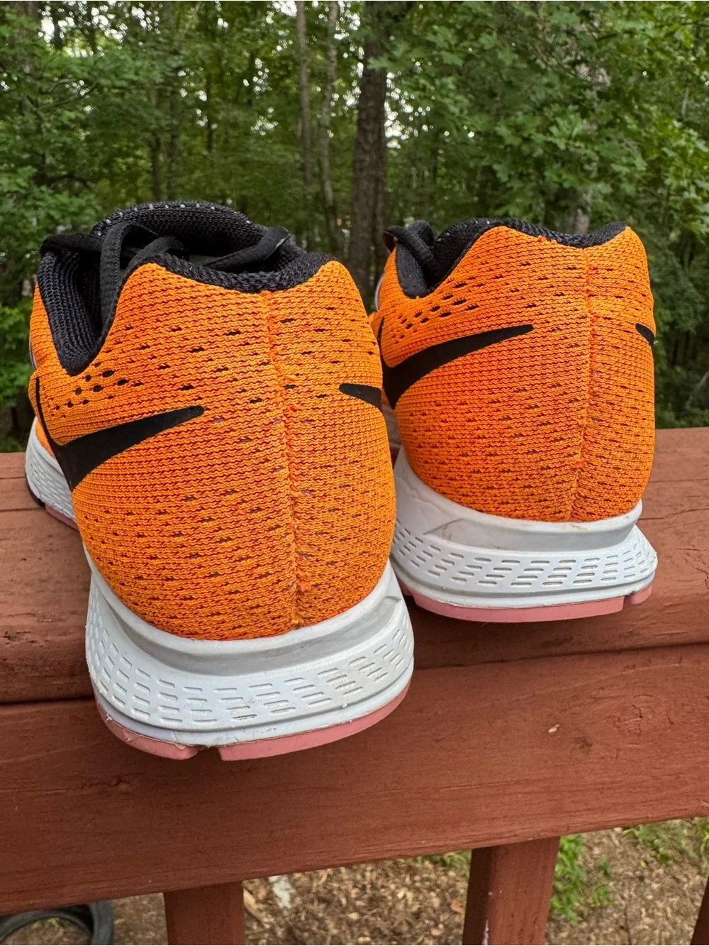 Nike Air Zoom Pegasus 32 Women’s 9 Bright Citrus Orange Running Shoes 749344-805
